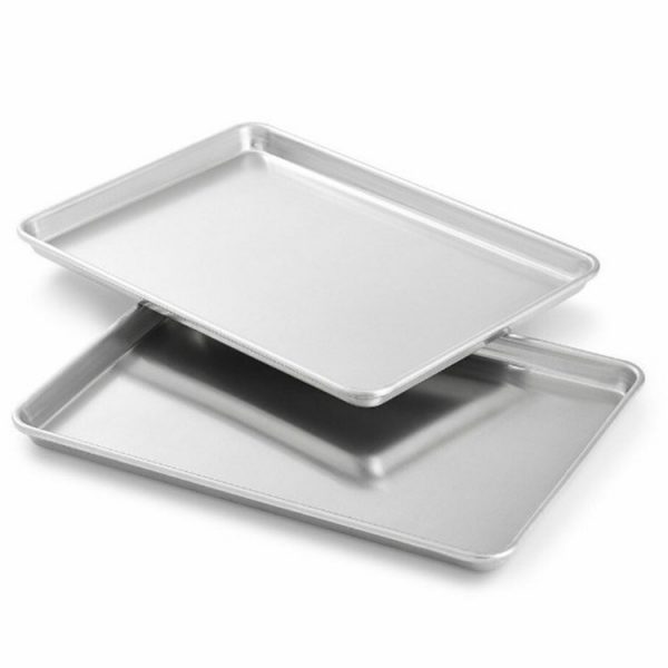 Aluminum baking sheet pan