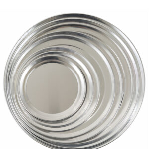 wide rim aluminum pizza pan