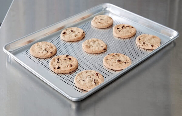 perforated aluminum baking pan