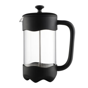 High borosilicate flower rim french press