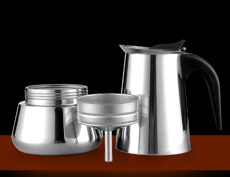 Stainless steel coffee maker