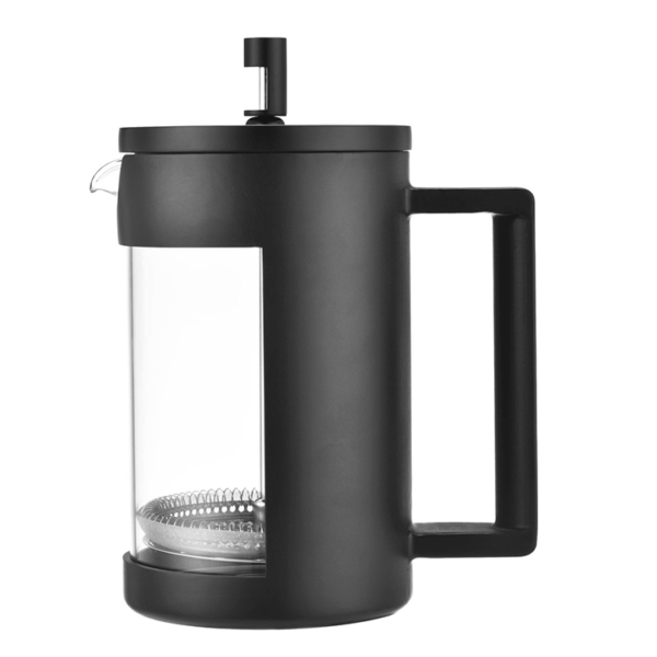 black color french press