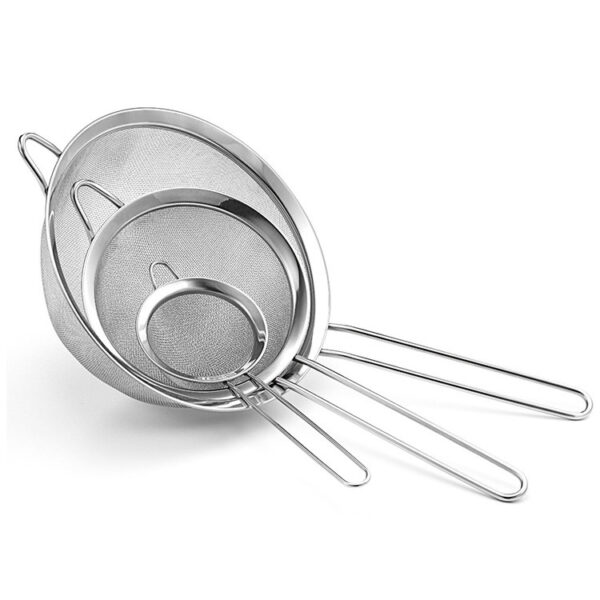 Stainless steel chinois strainer multifunctional stainless steel mesh colander