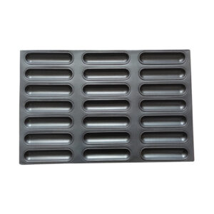 aluminum steel 21 slots rectangle shape baking tray