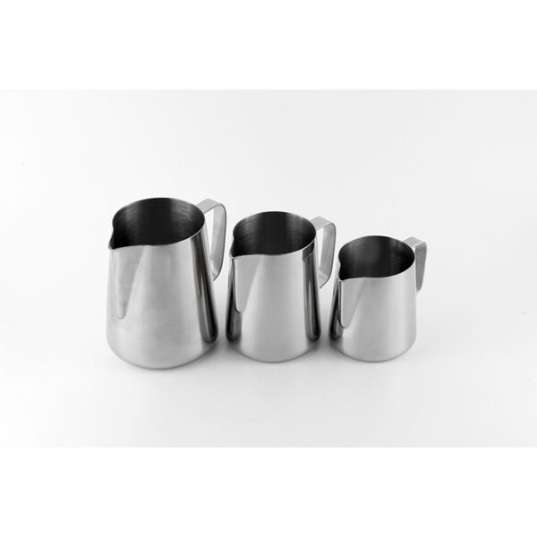 stainless steel milk pitcher